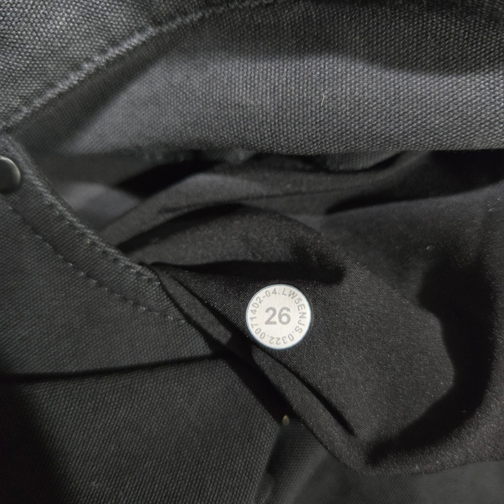 Lululemon City Sleek 5 Pocket Wide-Leg Pant 26 Black 7/8 length - Picture 4 of 11